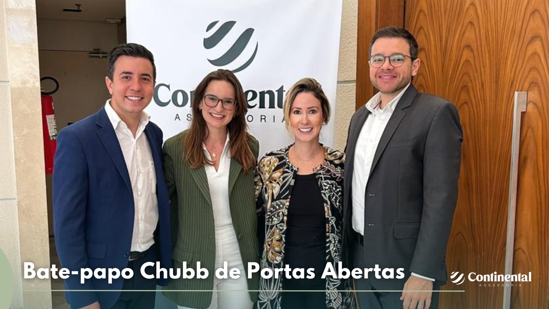 Bate-Papo Chubb Portas Abertas na Continental