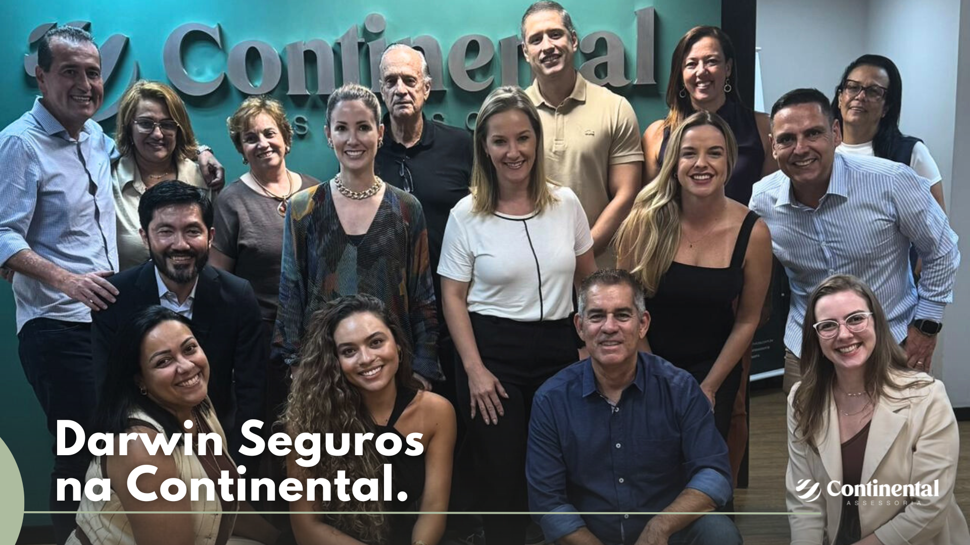 Continental & Darwin: nova liderança, mais oportunidades ao corretor!